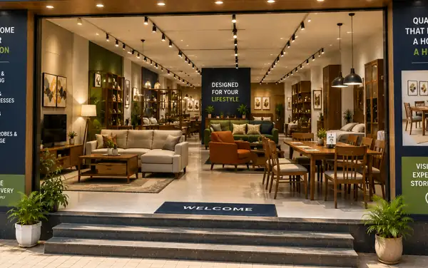 Furniture Stores shop using RetailDek billing software