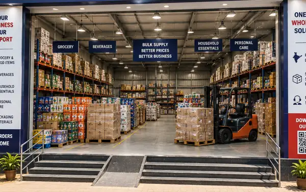 Wholesale & Distribution shop using RetailDek billing software